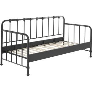 VIPACK Сиво метално детско легло 90x200 cm BRONXX - Vipack (BRKB9018)