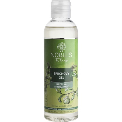Nobilis Tilia Bazalka a bergamot Sprchový gel 200 ml