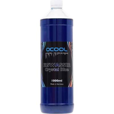 Alphacool Течност за водно охлаждане Alphacool Eiswasser Crystal Blue, 1000ml (AC-1012560)