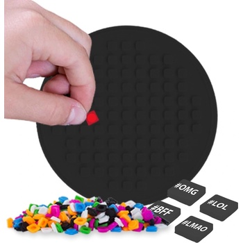 PIXIE CREW mozaikový panel ČERNÝ kruh