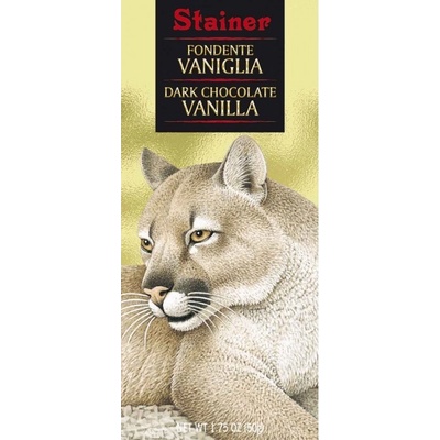 Stainer hořká 70% s vanilkou boubon vanilla 50 g