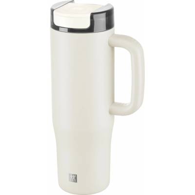 Zwilling Nerezový termohrnček s uškom Thermo Plus 900 ml krémový