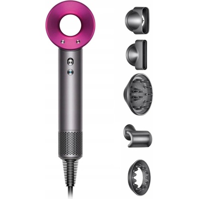 Dyson Supersonic HD08 Strieborná/Fuchsiová