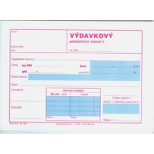 Igaz 52 Výdavkový pokladničný doklad A6 samoprep.