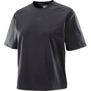 Salomon Trackline SS Tee Размер: S / Цвят: черен