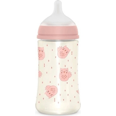 Suavinex Láhev Bonhomia fyziologická SX PRO MF růžová 270 ml