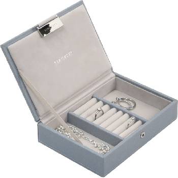 Stackers Ковчеже за бижута Stackers с капаче минi сивкавосиньо (73745)