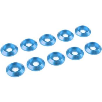 Revtec Подложка за половина. глава M4/12mm алуминий синя (10)