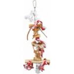 TRIXIE Wooden Toy on Rope - играчка за птици 35 см