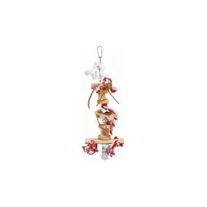 TRIXIE Wooden Toy on Rope - играчка за птици 35 см