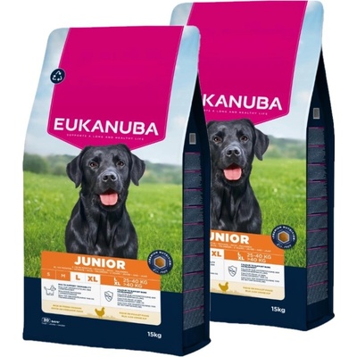 Eukanuba Developing Junior Large Breed 2 x 15 kg