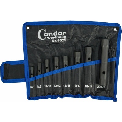 Condor Sada trubkových klíčů 6-22mm 8ks plachta C.1025