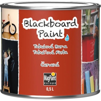 SOLLAU BlackboardPaint 0,5 l Červená