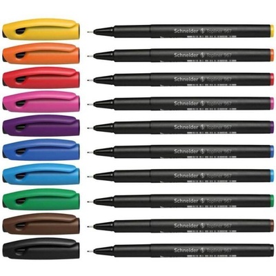 Schneider Тънкописец Schneider Topliner 967 0, 4 мм кафяв