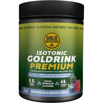 Gold Nutrition Isotonic Goldrink Premium [600 грама] Горски плодове