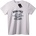 NOONEBRAND Тениска Роден Свободен, Да Яздим - 7XL, White