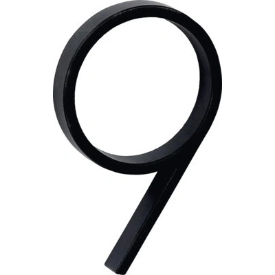 Zinkové číslo "9" v „3D“ prevedení RN.125V.9.CE