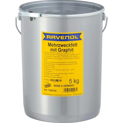 Ravenol Mehrzweckfett mit Graphit 5 kg