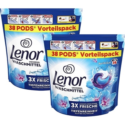 Lenor Kapsle na praní univerzální 5v1 Aprilfrisch 76 PD