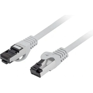 Lanberg Кабел Lanberg patch cord CAT. 8.1 S/FTP LSZH CU 2m, grey (PCF8-10CU-0200-S) - Allstore