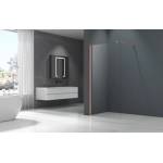 Inter Ceramic Стационарен параван BRODY 90x200 cm Броуди, розово злато (117/90)