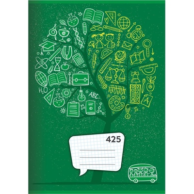 Notes Školní sešit 425 čtvereček
