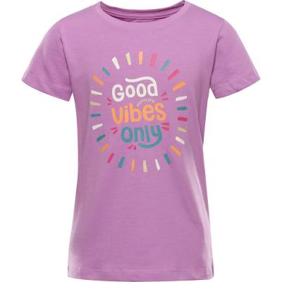 Alpine Pro Детска памучна тениска ALPINE PRO DORGO first bloom вариант pa ALPINE PRO | Lilav | Момчешки | 92-98