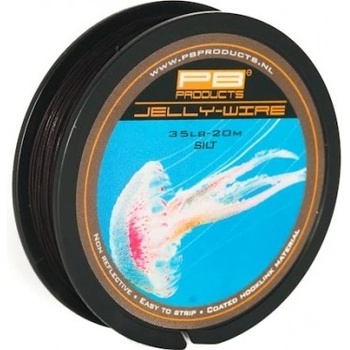 PB Products JELLY WIRE Hook Link 25lb 20m silt