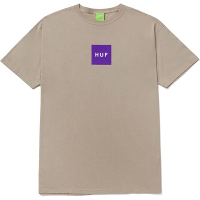 Huf Box Logo Tee Sand