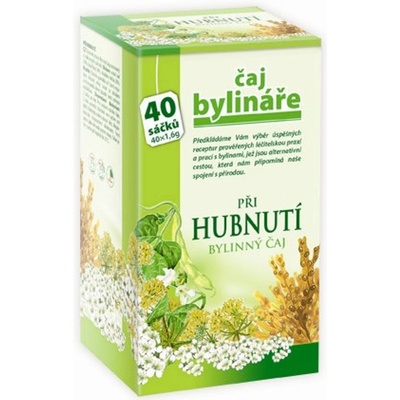 Bylinář Při hubnutí čaj 40 x 1,6 g