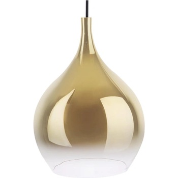 Leitmotiv Стъклена висяща лампа в златисто Голяма, ø 26 cm Drup - Leitmotiv (LM1968GD)