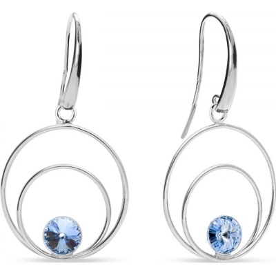 Spark modré se Swarovski Elements Glory KWOD1122SS29LS Light Sapphire