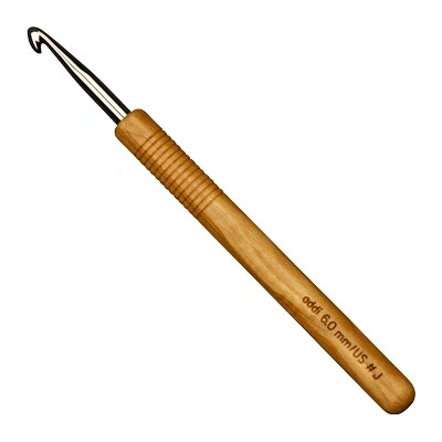 ADDI AddiNature - háčik s olivovou rúčkou Hrúbka v mm: 3,5 mm