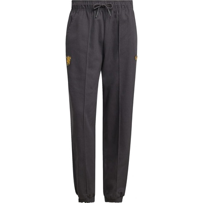 adidas Мъжки анцуг Adidas Manchester United Icons Drill Tracksuit Bottoms Mens - Black