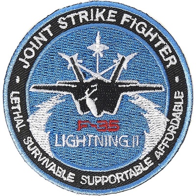 Nášivka textilní 101 Inc Joint Strike Fighter - barevná