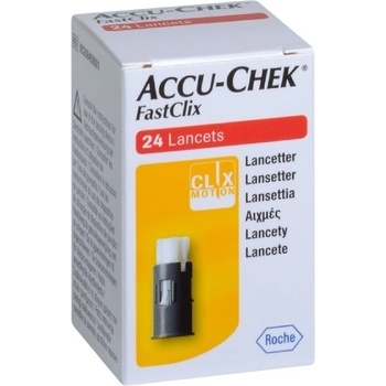 Accu Chek Fastclix lancets 24 ks