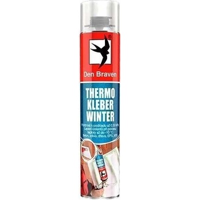 Den Braven Pěna pistolová lepící Thermokleber Winter 750 ml