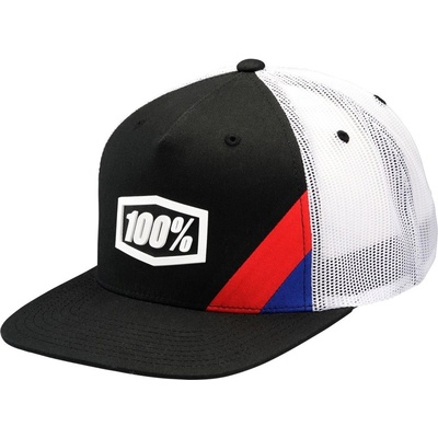 100% CORNERSTONE Trucker Hat Black