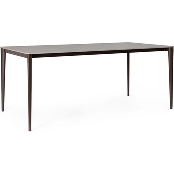 Bizzotto Трапезна маса reija 180x90, тъмно кафяво/светло сиво (0731526)