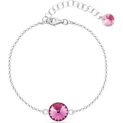 Spark růžový se Swarovski Elements Candy B1122SS47R Rose