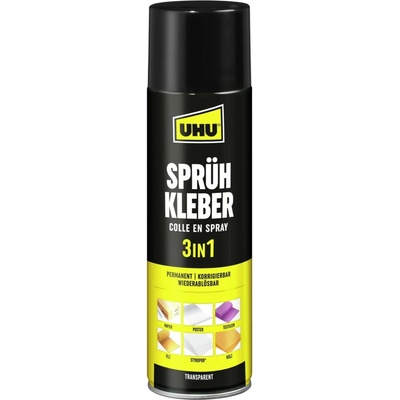 Uhu 3v1 lepidlo ve spreji 500 ml