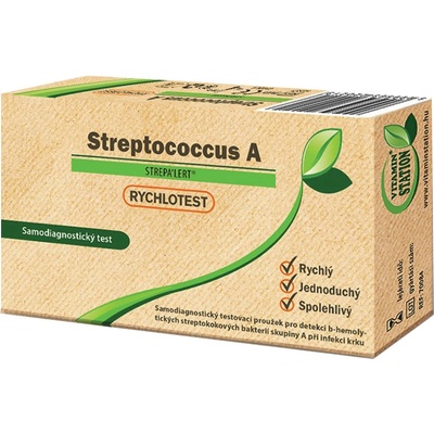 Vitamin Station Rychlotest Streptococcus A 1 ks