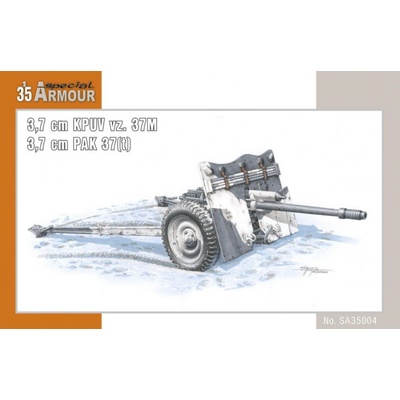 Special Hobby 3 7cm KPUV vz.37M / 3 7cm Pak M 37 t 1:35