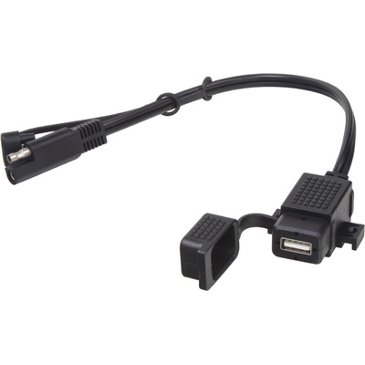 34529 Zásuvka s panelem nabíjecí 1x USB voděodolná, 136cm
