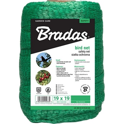BRADAS Ochranná sieť proti vtákom - BIRD NET 10g/m2 - 4x100m