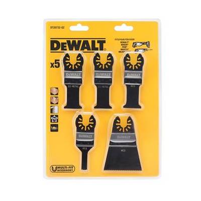 Комплект ножове за дърво за мултифункционален инструмент DeWALT (5 бр. ) DT20732 (DT20732)