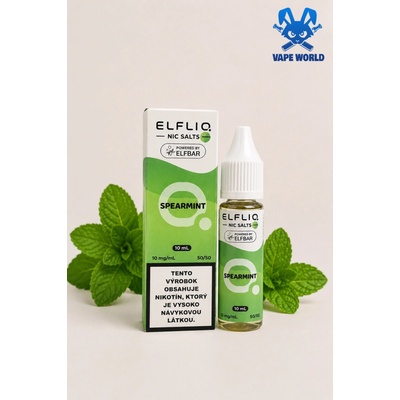 ElfLiq Nic Salts Spearmint 10 ml 10 mg