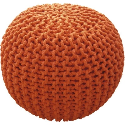 Bakero Pouf cool 40x40x40 cm oranžová