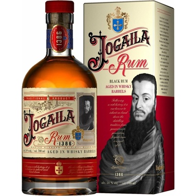 Rum Jogaila Black 38% 0,7 l (kartón)