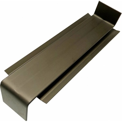 Gutmann H-spojka z ALU k rovine svetlý bronz 50 / 25 mm